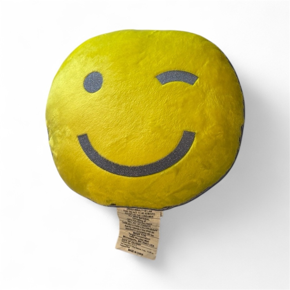 Smiley face pillow